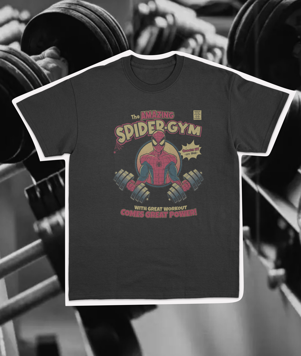 Nome do produto: CAMISETA MAROMBA SPIDEY-GYM V1