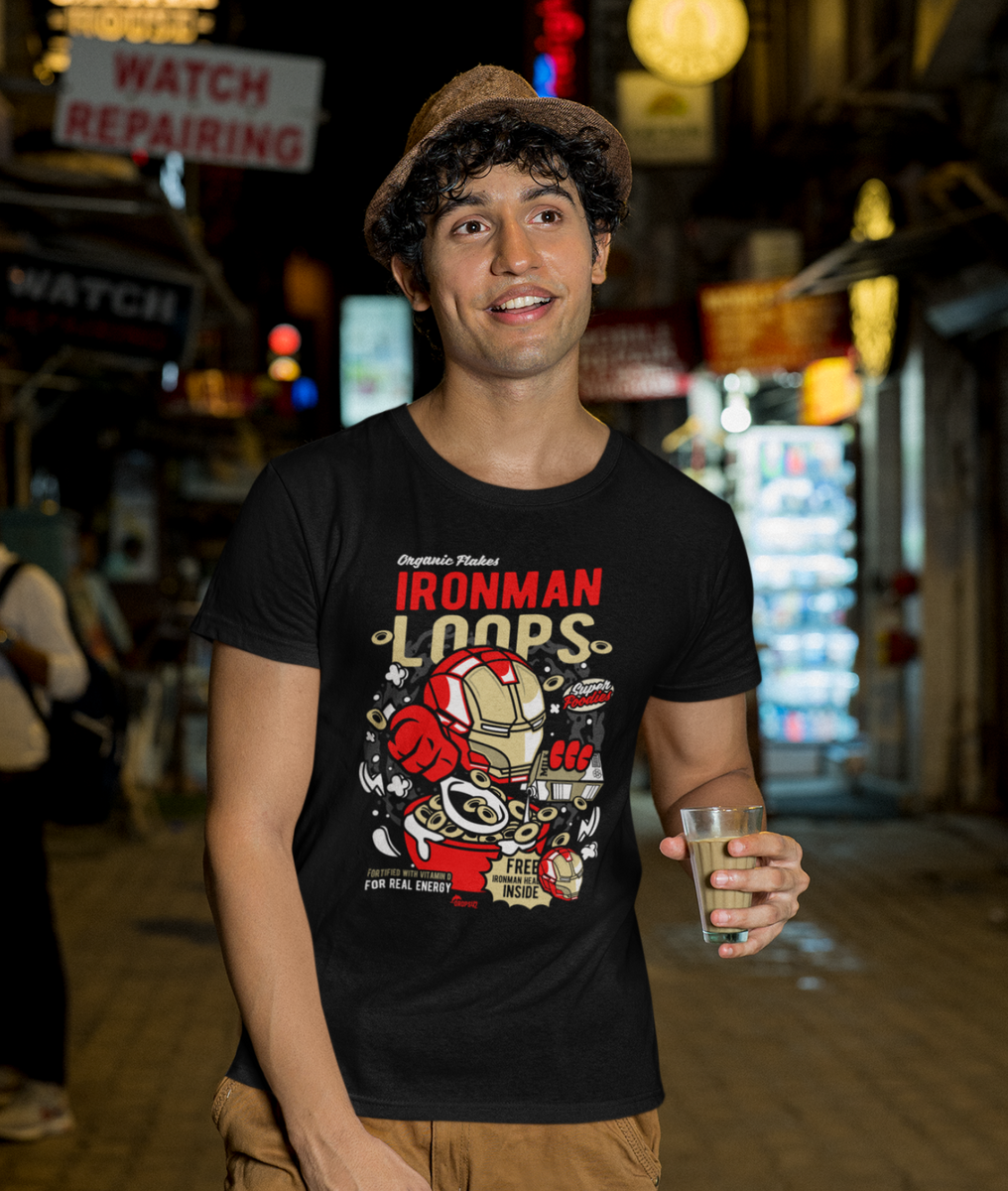 Nome do produto: CAMISETA CEREAL IRON LOOPS