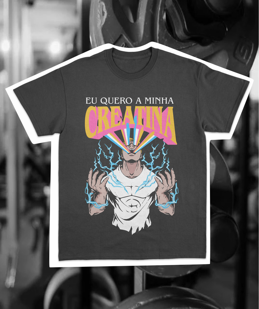 Nome do produto: CAMISETA MAROMBA MINHA CREATINA