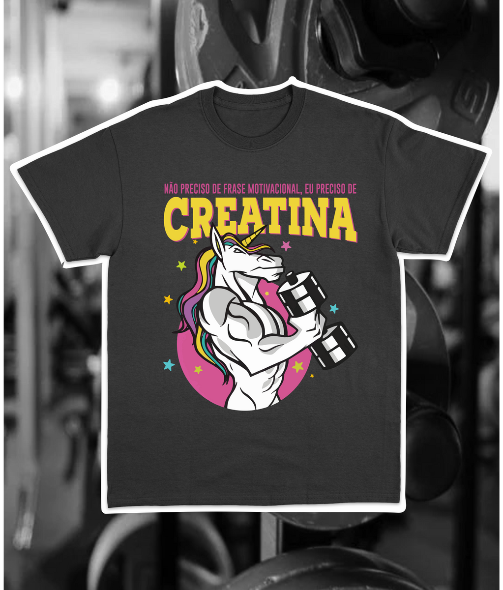 Nome do produto: CAMISETA MAROMBA PRECISO DE CREATINA