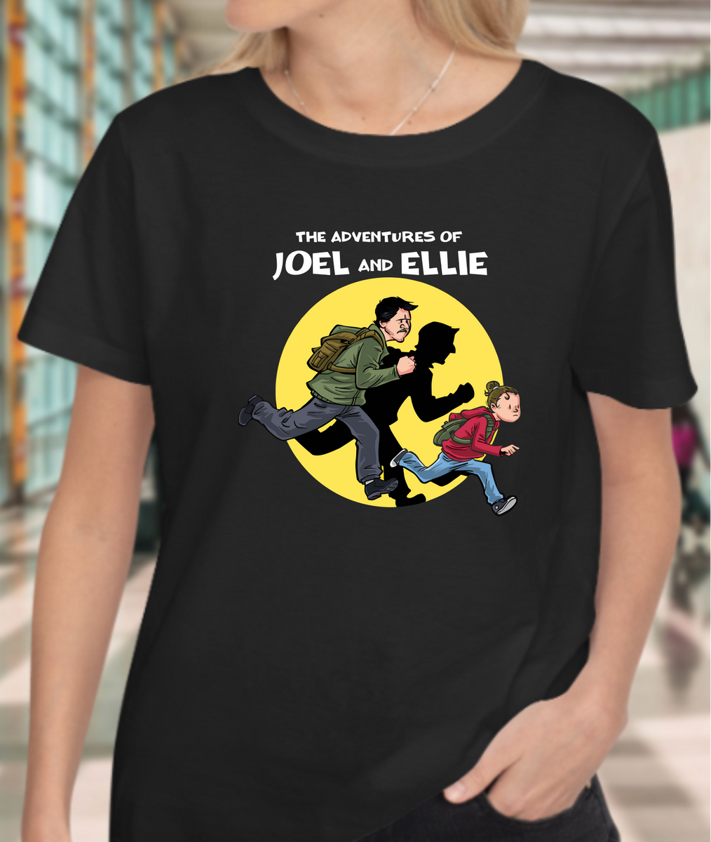 Nome do produto: CAMISETA THE LAST OF US JOEL E ELLIE