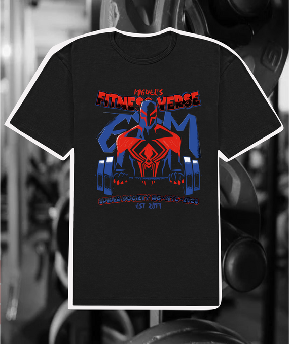 CAMISETA MAROMBA SPIDERVERSE HOMEM-ARANHA 2099