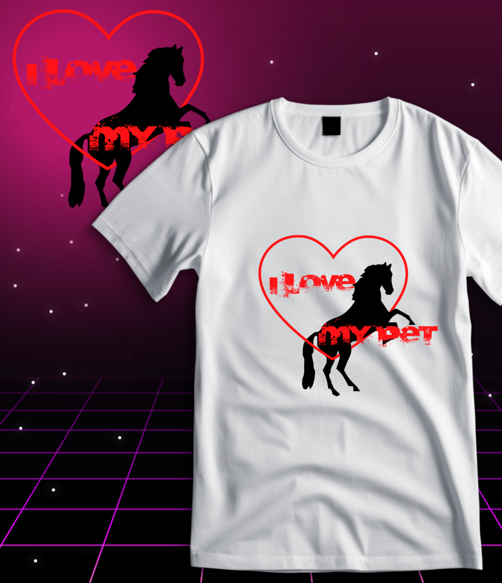 Nome do produto: Baby Long Quality -  I Love Pet  - Cavalo