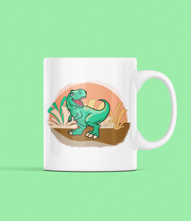 Nome do produtoCaneca - Dinofofos - Tiranossauro Verde