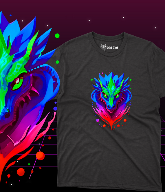 T-Shirt Quality - Dragão Serpente
