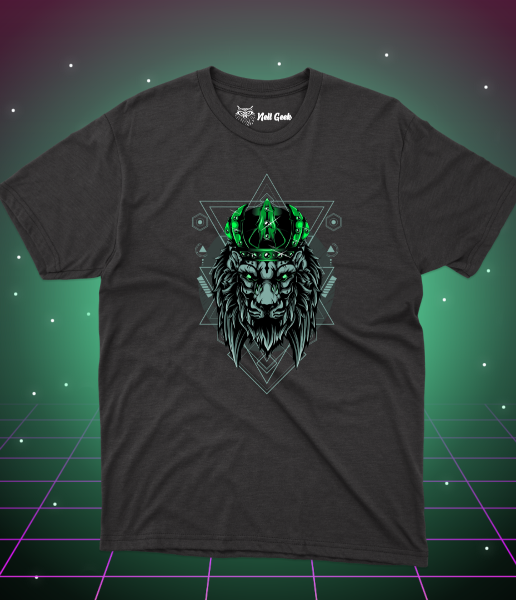 Nome do produto: T-shirt Prime - Celestial Animals - Lion King