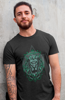 Nome do produtoT-shirt Prime - Celestial Animals - Green Lion
