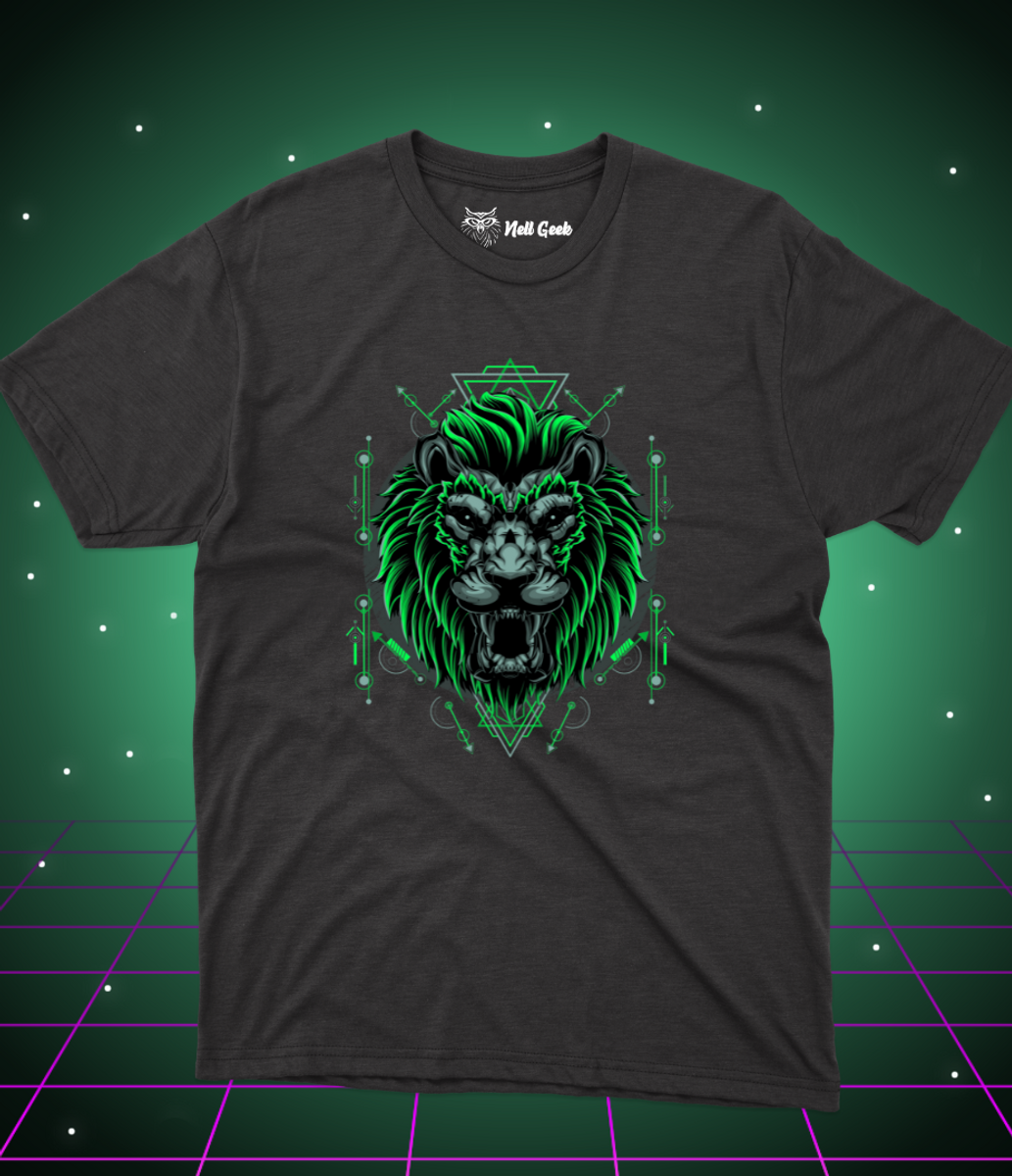 Nome do produto: T-shirt Prime - Celestial Animals - Lion