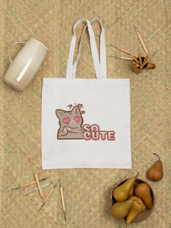 Nome do produtoEco Bag Grande - So Cute - Cat