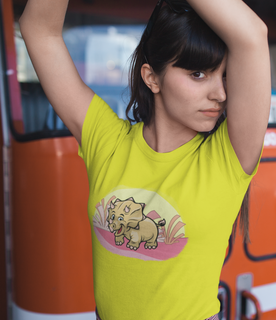 T-shirt Classic - Dinofofos - Triceratops