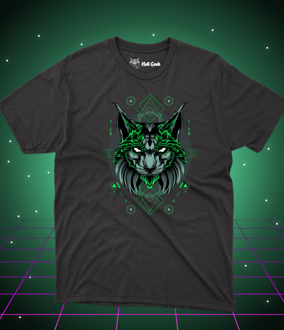 T-shirt Prime - Celestial Animals - Lynx
