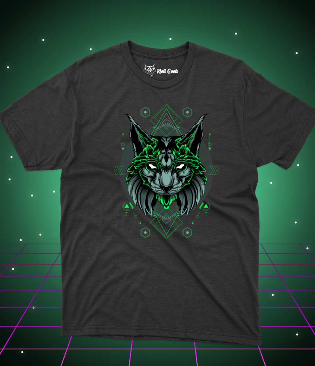 Nome do produto: T-shirt Prime - Celestial Animals - Lynx