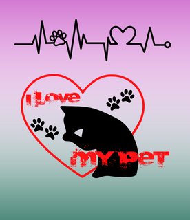 Nome do produtoBaby Long Quality - I Love My Pet - Banho de Gato