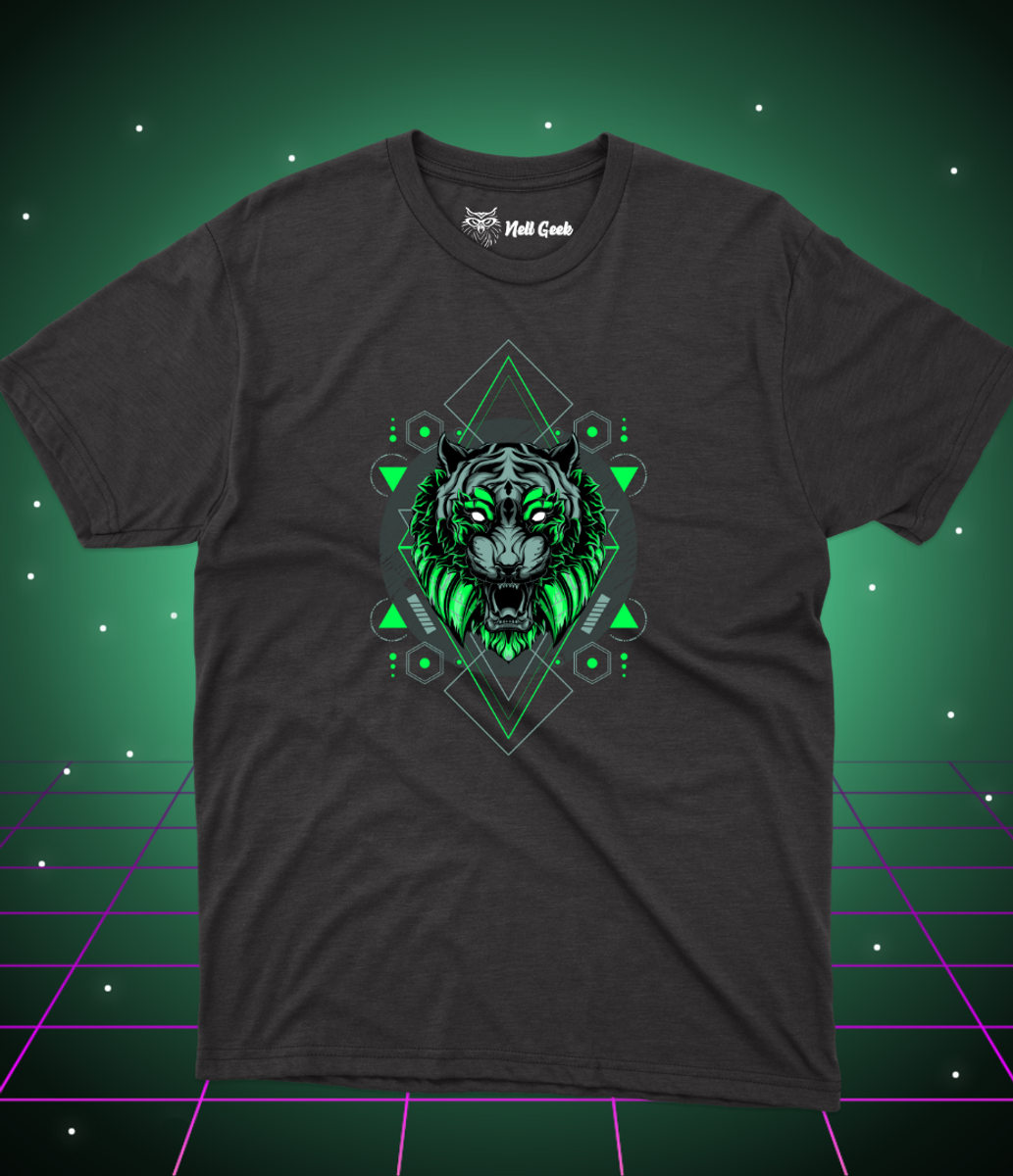Nome do produto: T-shirt Prime - Celestial Animals - Tiger