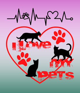 Nome do produtoBaby Long Quality - I Love My Pet - Gatos