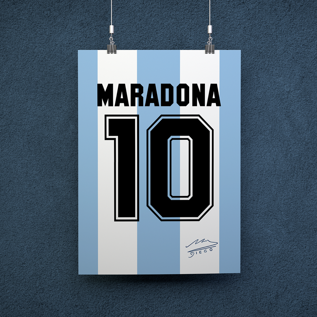 Nome do produto: POSTER LEGEND MARADONA