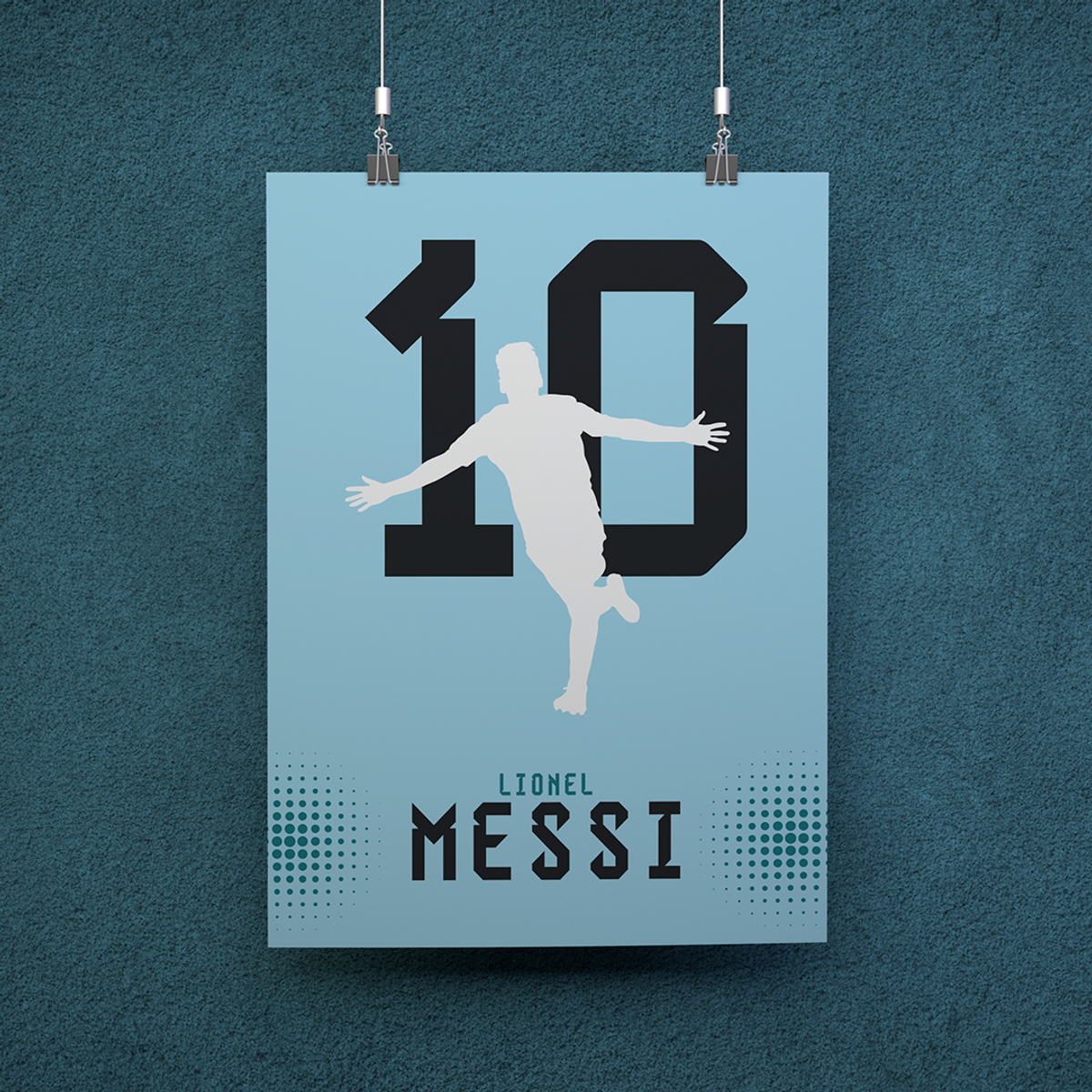 Nome do produto: POSTER MESSI