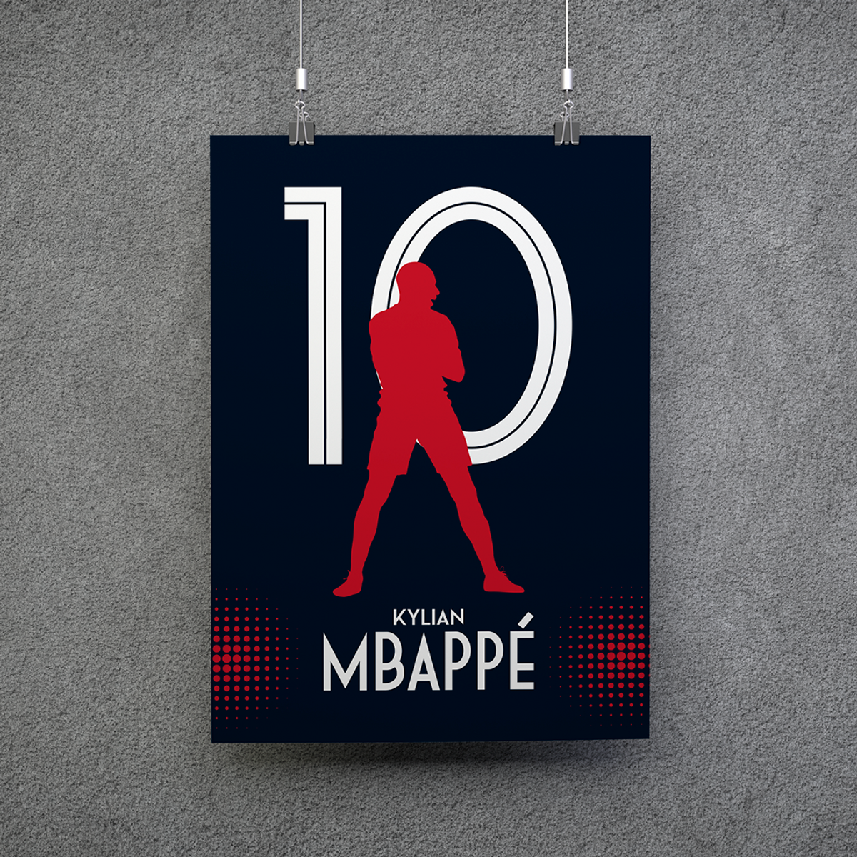 Nome do produto: POSTER MBAPPÉ