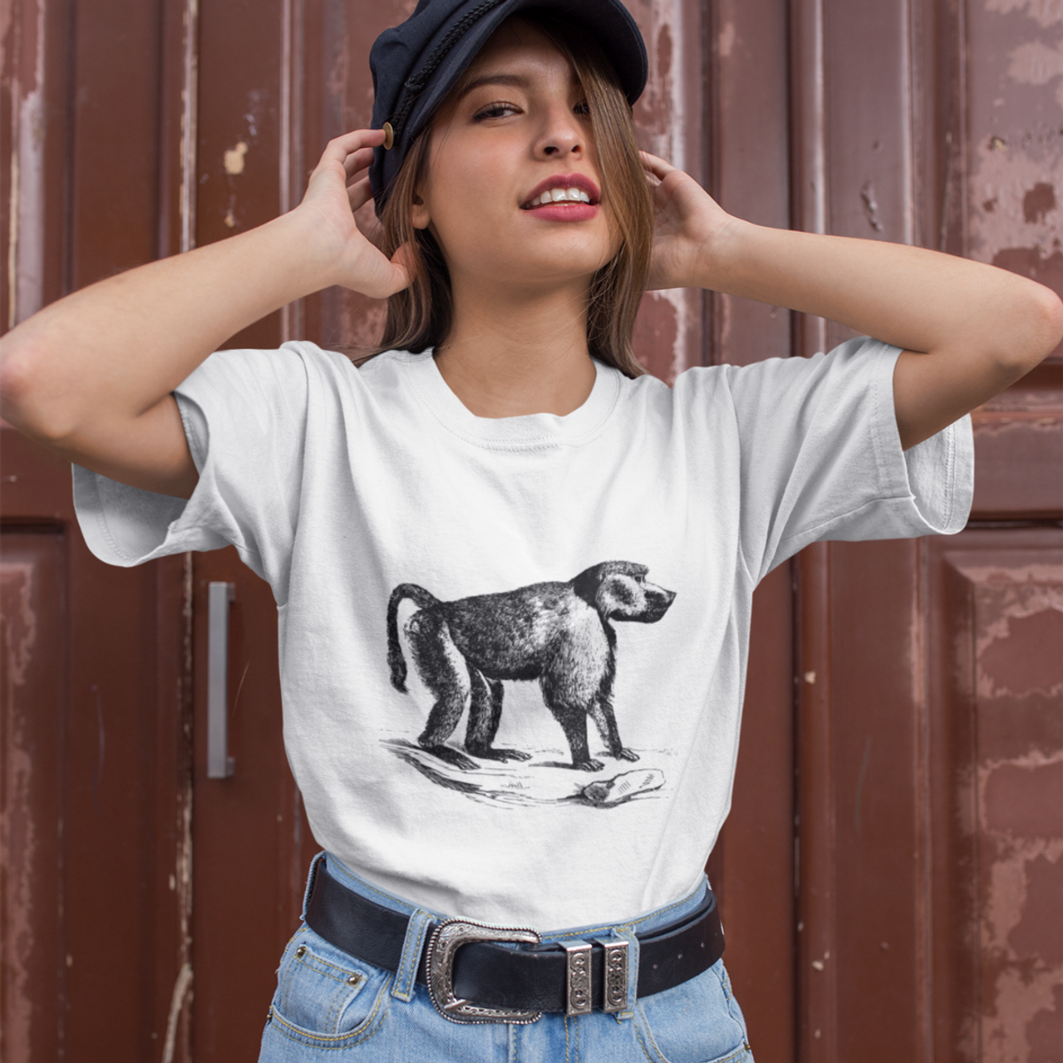 Nome do produto: Camiseta Macaco