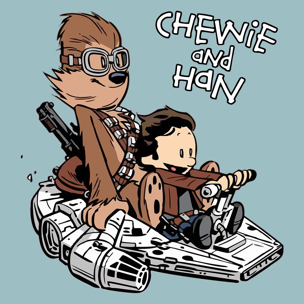 Nome do produto: Chewie e Han 2