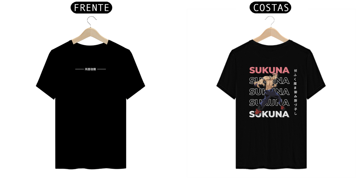 Nome do produto: Camiseta - Sukuna