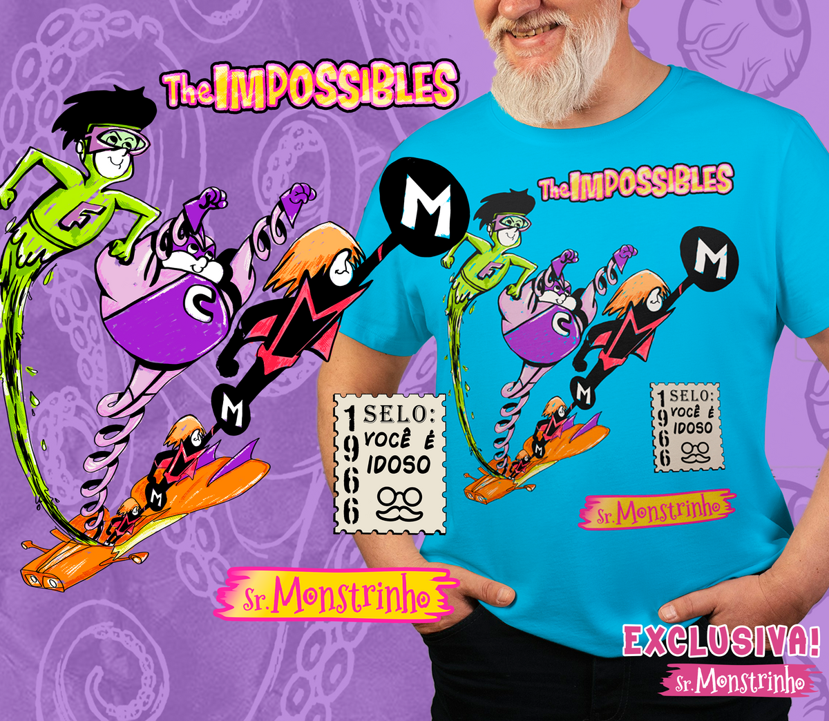 Nome do produto: The impossibles - Sr. Monstrinho
