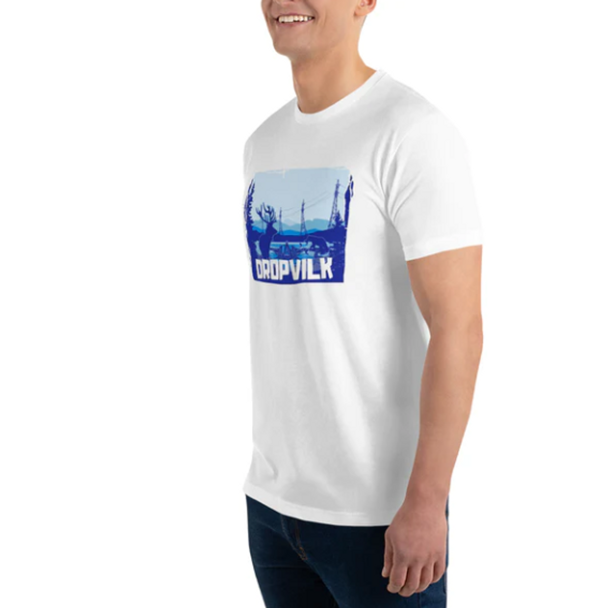 Nome do produto: Camiseta streetwear DropVilk 