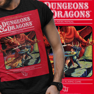 camiseta - dungeons & dragons