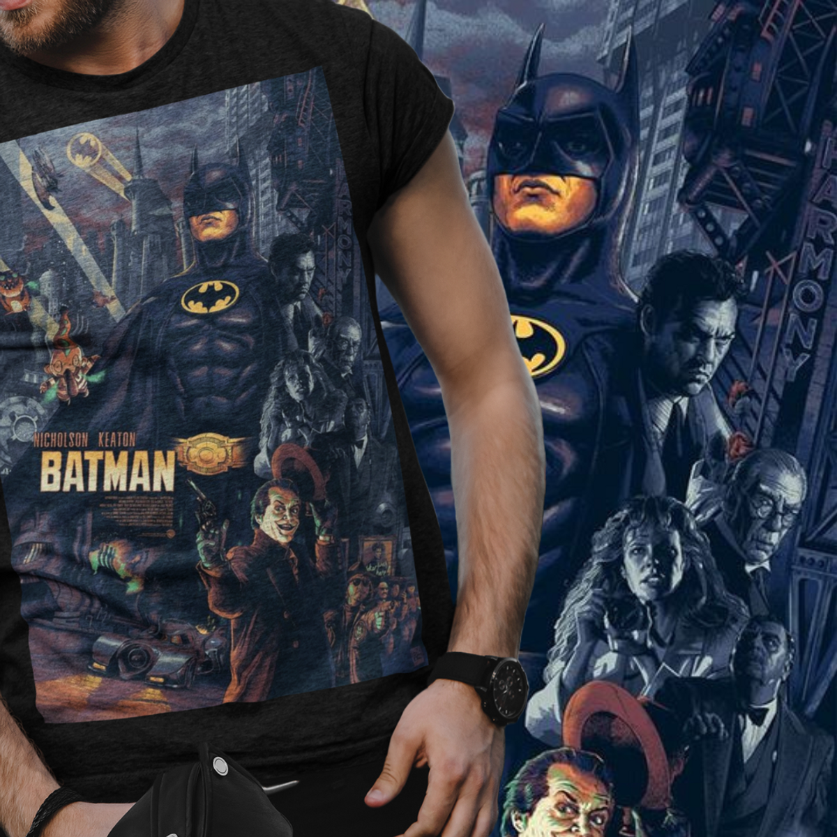 Nome do produto: Camiseta - Dark Knight Vintage