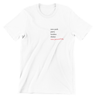 Nome do produto0021 - Camiseta Unissex New Jerusalem