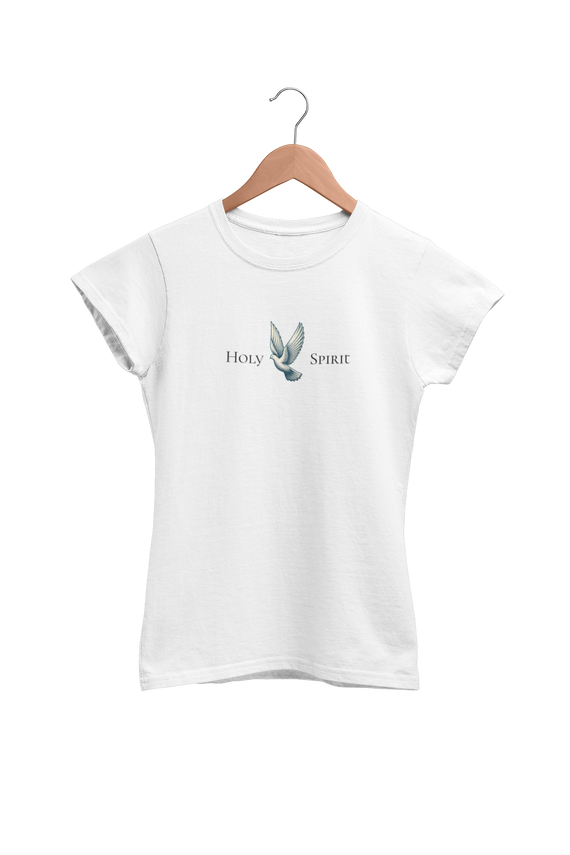 0004B - Camiseta Feminina BabyLong Holy Spirit