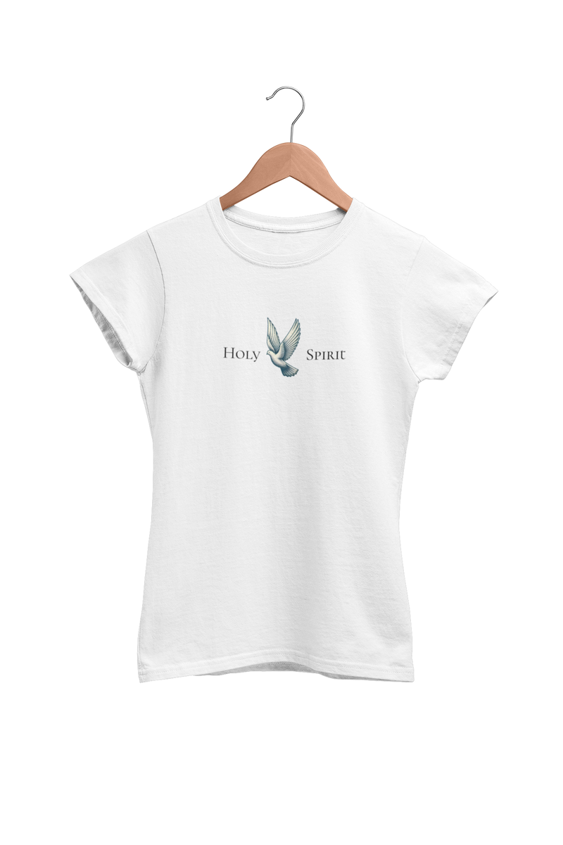 Nome do produto: 0004B - Camiseta Feminina BabyLong Holy Spirit