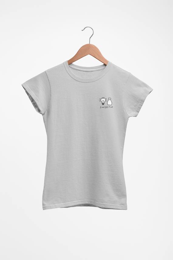 0033B - Camiseta Feminina BabyLong Light & Salt