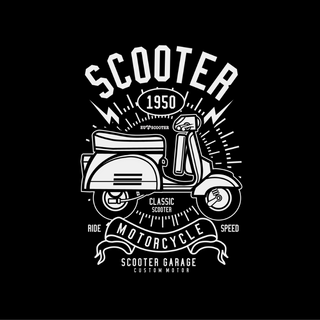 Nome do produtoCamisa Prime Feminina - Scooter Motorcycle 1950