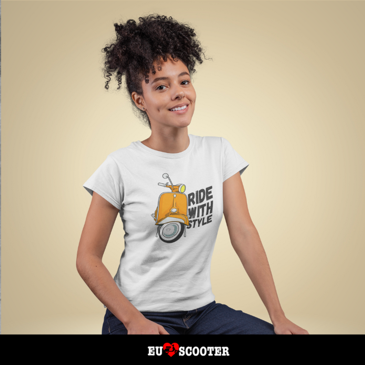 Nome do produto: Camisa Scooter - Feminina - Ride With Style