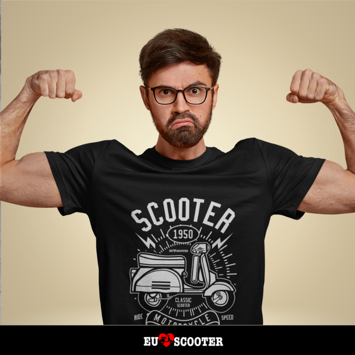 Nome do produto: Camisa Prime - Scooter Motorcycle 1950