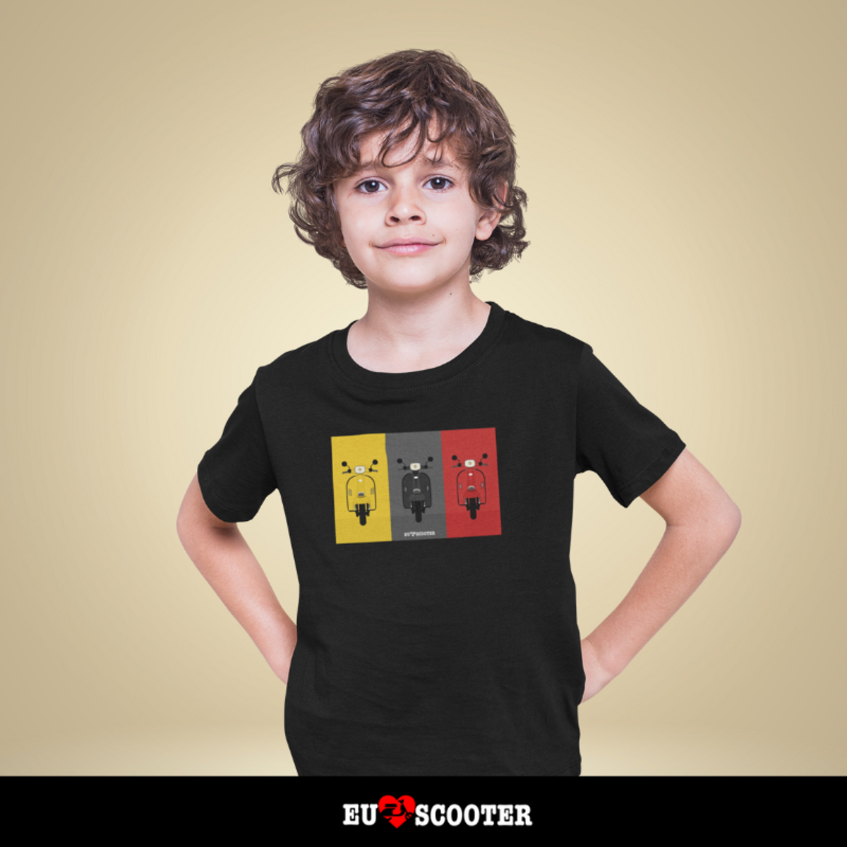 Nome do produto: Camisa Infantil - Scooter Classica 3