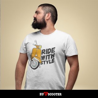 Nome do produtoCamisa Scooter - Ride With Style