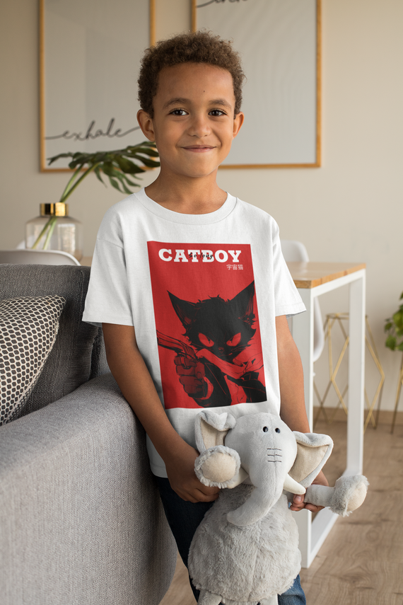 Camiseta Quality Kids Edition  (2 a 8 anos) - CATBOY