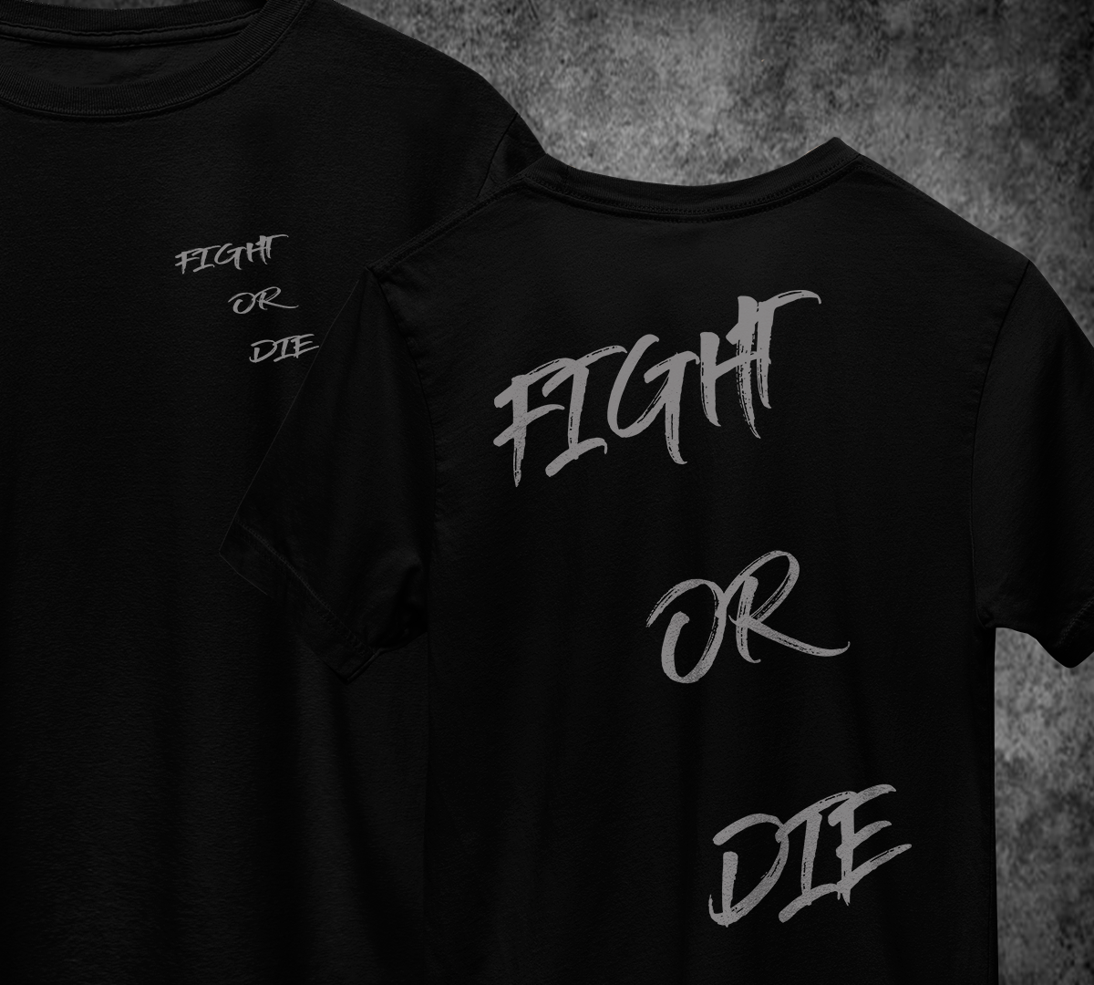 Nome do produto: T-Shirt FIGHT OR DIE