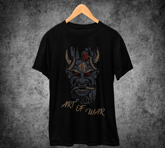 T-Shirt ART OF WAR - SAMURAI