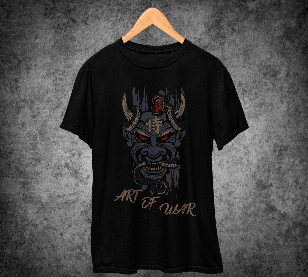 Nome do produto: T-Shirt ART OF WAR - SAMURAI