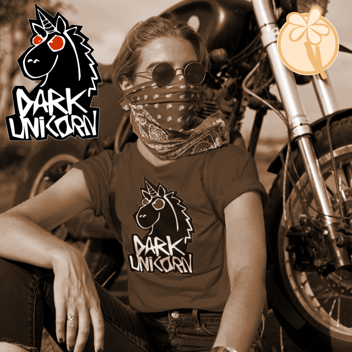 Nome do produto: Dark Unicorn - The Dark Side