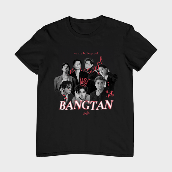 Camiseta Unissex - Bangtan