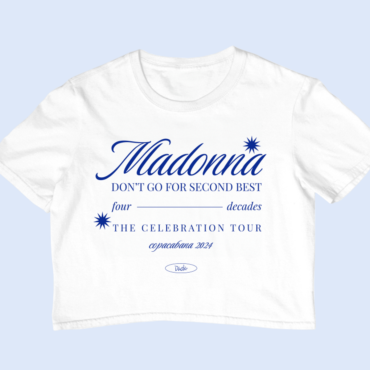 Nome do produto: Cropped - Madonna Copacabana
