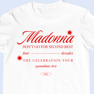 Nome do produtoCamiseta Unissex - Madonna Copacabana
