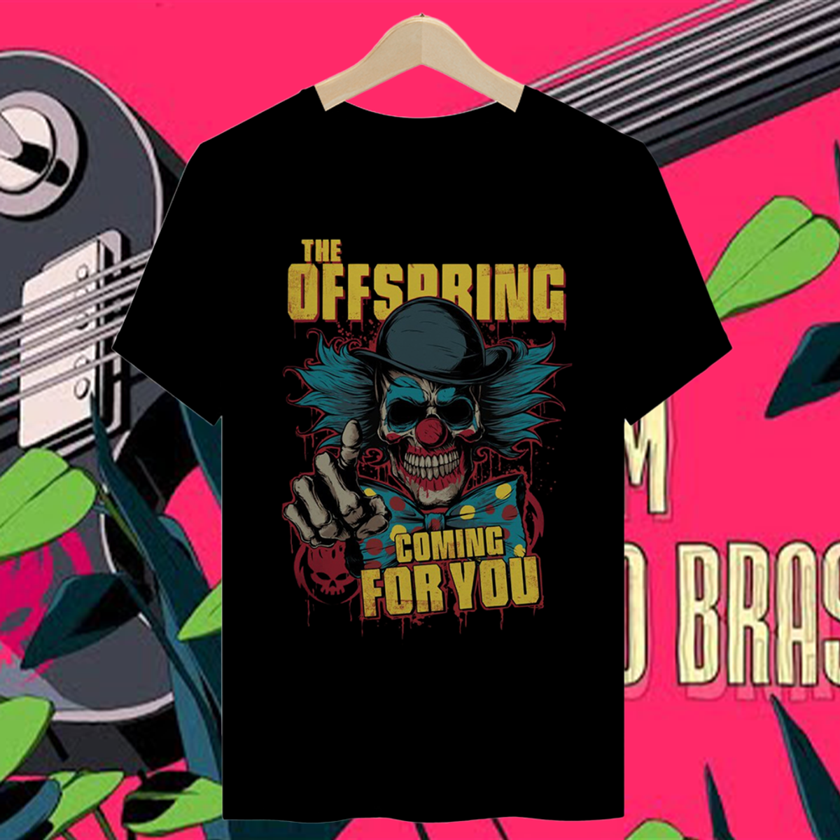 Nome do produto: Camiseta The Offspring - Clown 