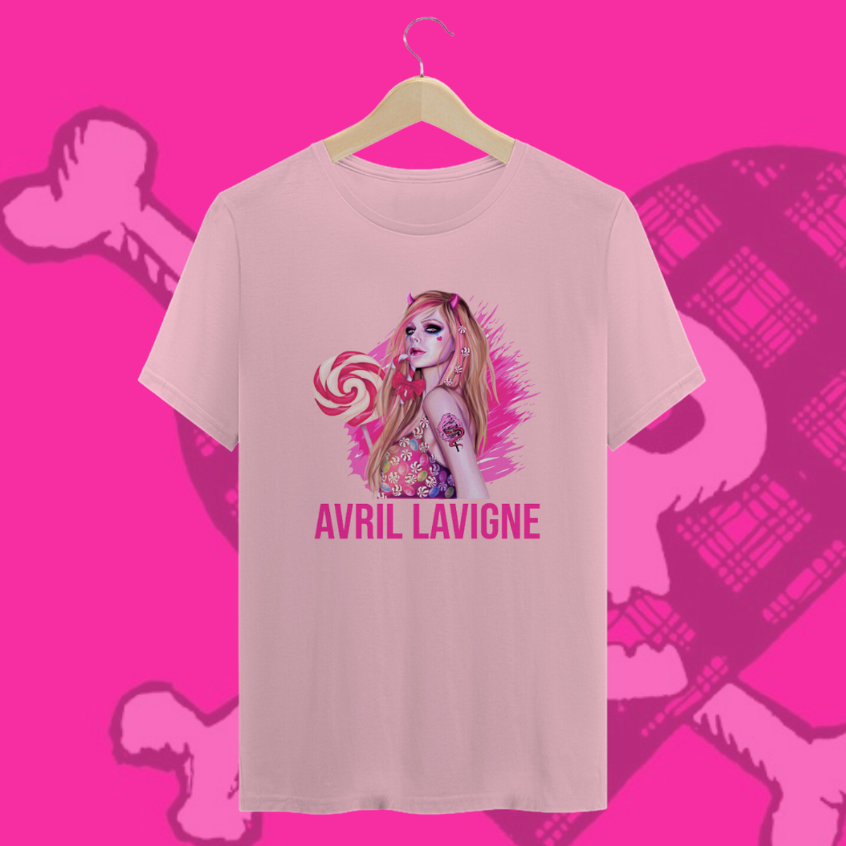 Nome do produto: Camiseta Avril Lavigne