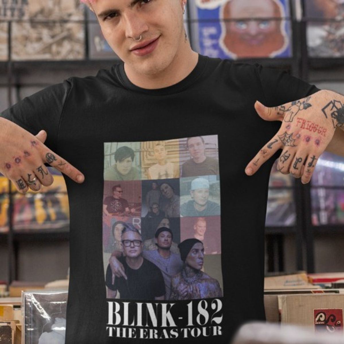 Nome do produto: Camiseta The Eras (Blink\'s Version) - preta (unissex)