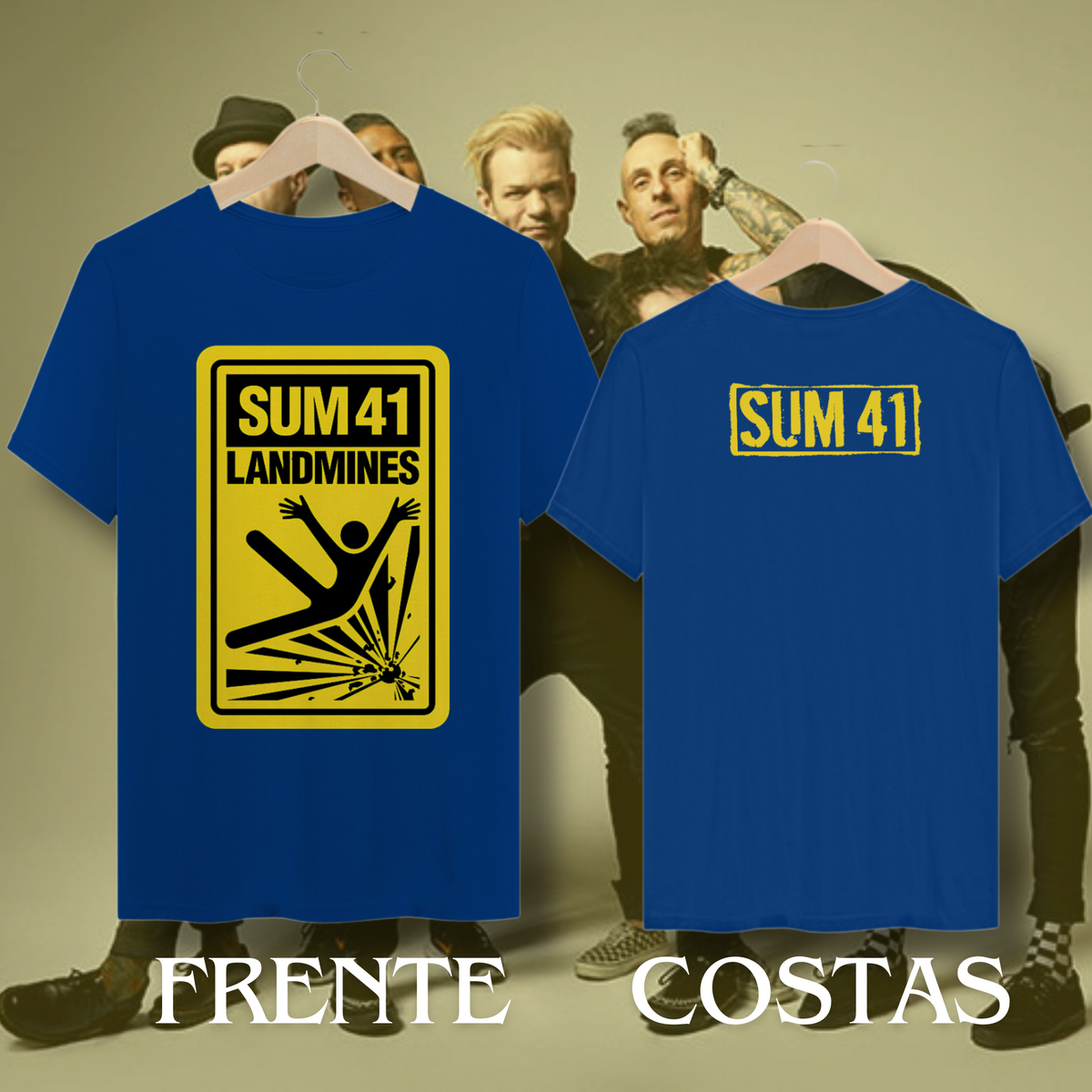 Nome do produto: Camiseta Sum 41 - Landmines